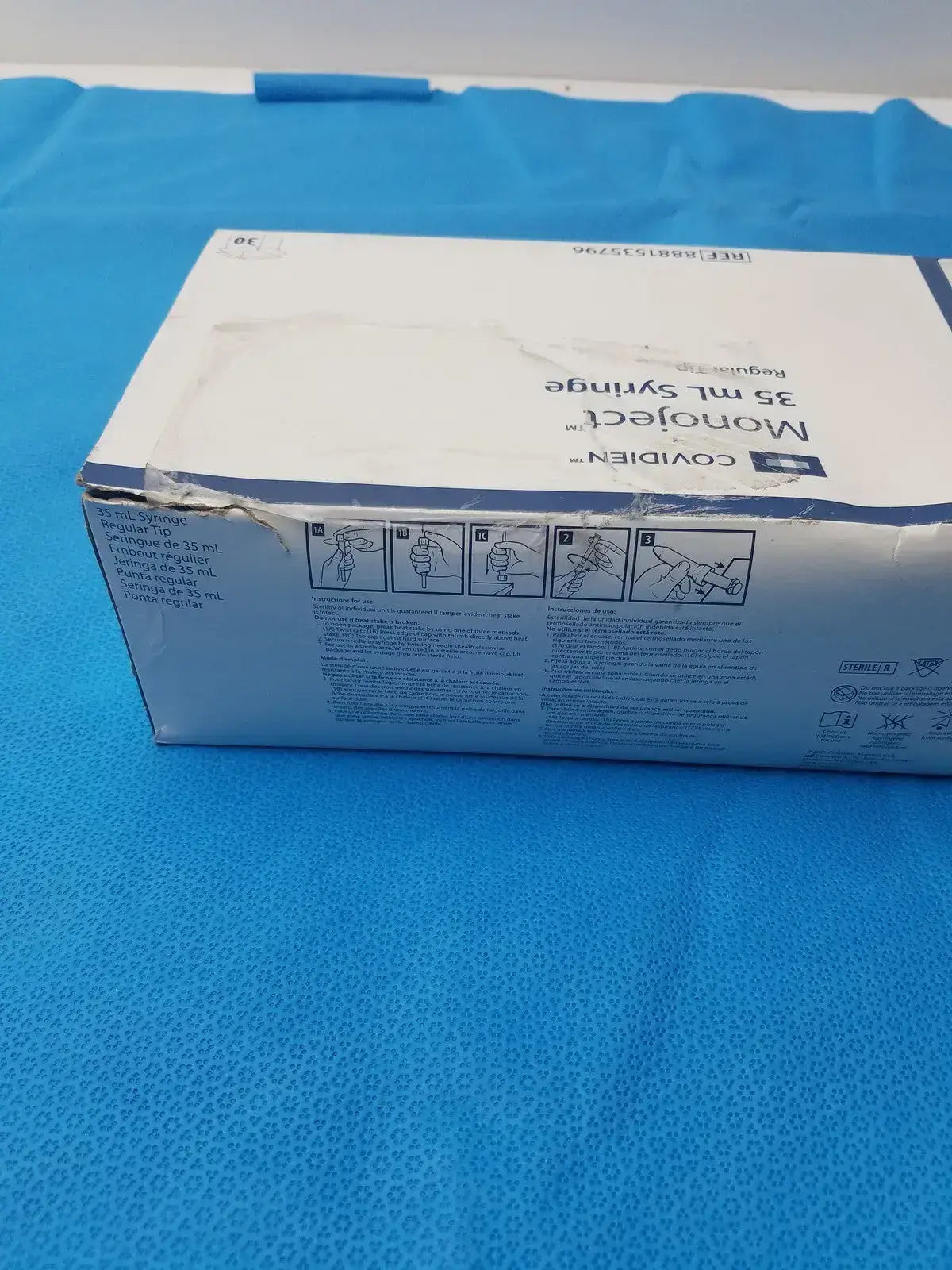 Monoject 35ml Syringe - REF 8881535796 Box of 30 Syringe, second-hand product photo 8
