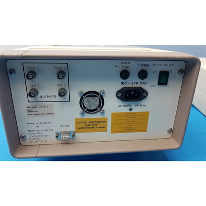 Moor Instruments MBF3D Laser Blood Flow Monitor With Chiu Mercury-100W Power Supply - Laser Blood Flow Monitor/Chiu