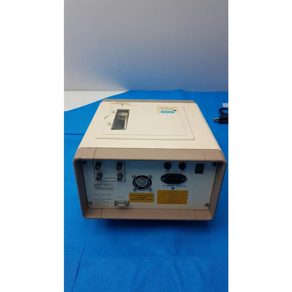 Moor Instruments MBF3D Laser Blood Flow Monitor With Chiu Mercury-100W Power Supply - Laser Blood Flow Monitor/Chiu