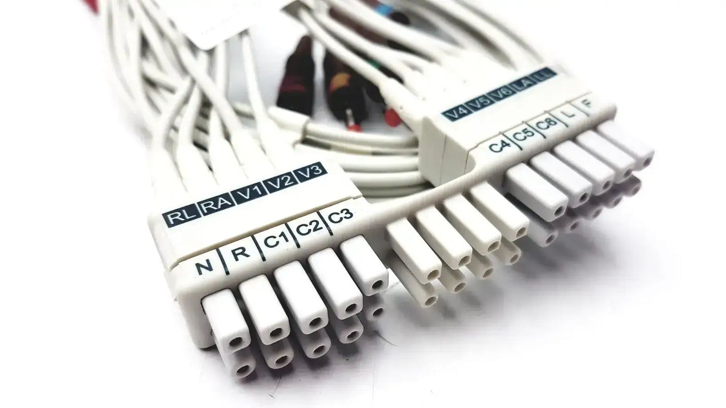 Mortara 9293-046-60 WAM 10-Wire Lead Set ECG Lead Set, second-hand product photo 8