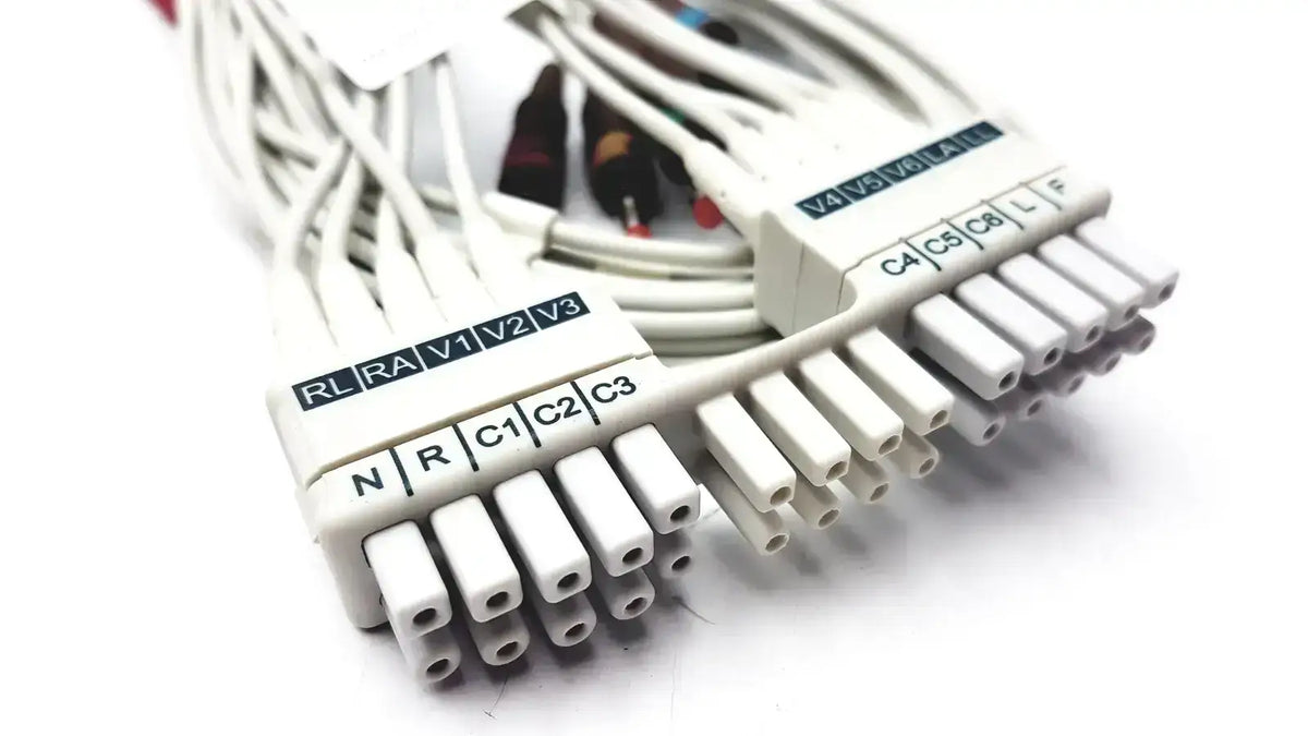 Mortara 9293-046-60 WAM 10-Wire Lead Set ECG Lead Set, as-is (for parts) product photo 8