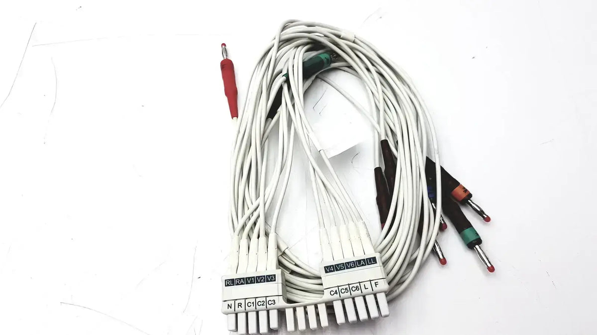 Mortara 9293-046-60 WAM 10-Wire Lead Set ECG Lead Set, as-is (for parts) product photo 4