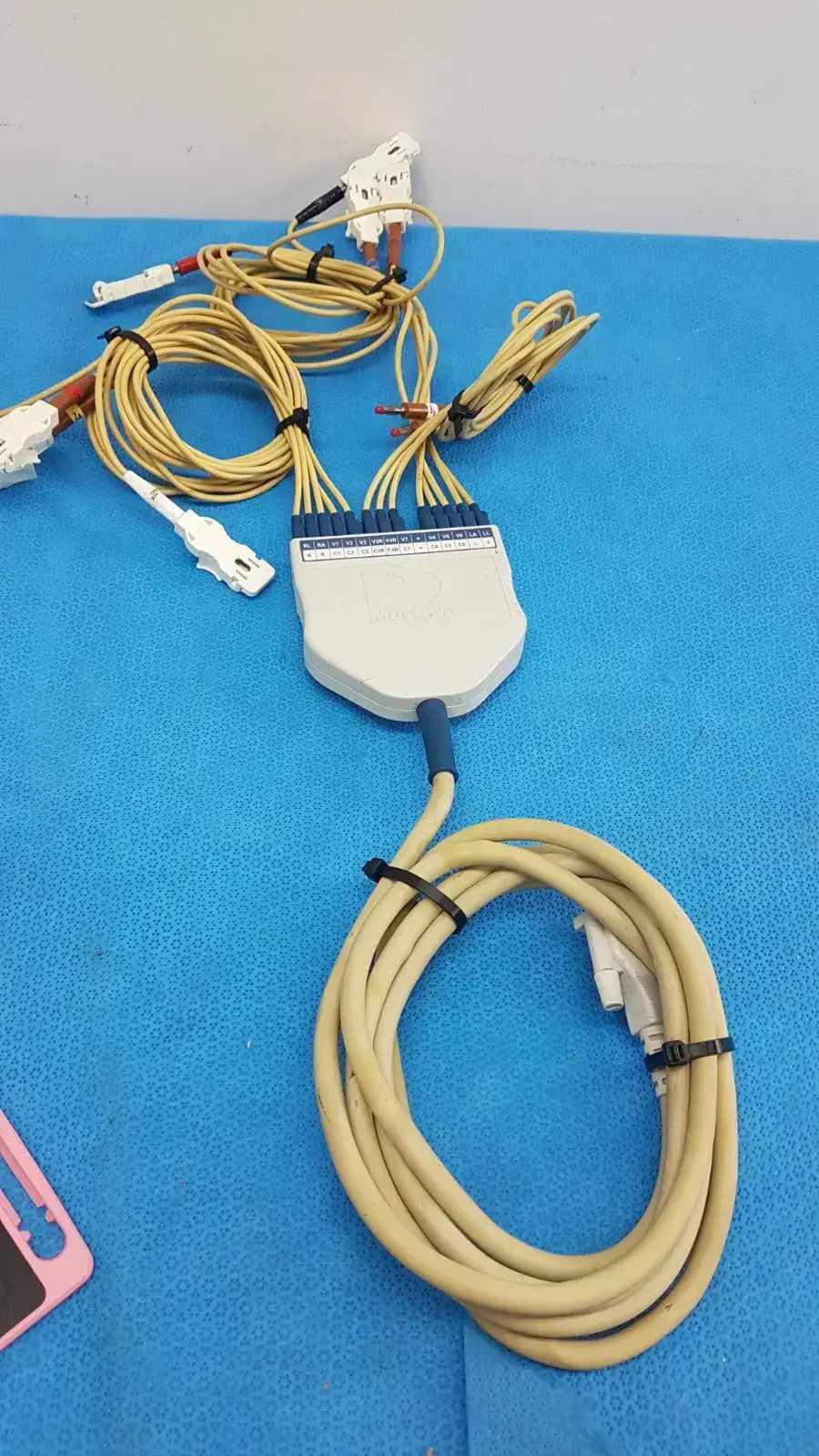 Mortara Burdick 9293-040-50 10-Lead Patient Cable – ECG/EKG ECG/EKG Patient Cable, second-hand product photo 9