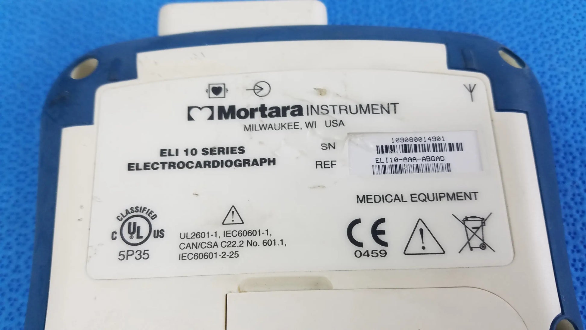 Mortara ELI 10 Series EKG/ECG Device EKG/ECG Device, second-hand product photo 12