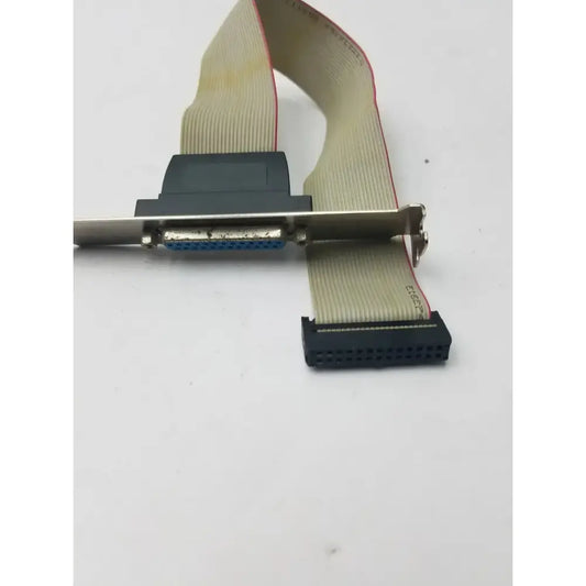 Unbranded Motherboard Parallel LPT Printer Port Cable Slot Bracket 25 Pin Socket Female Parallel LPT Port Bracket Cable, second-hand product photo 1
