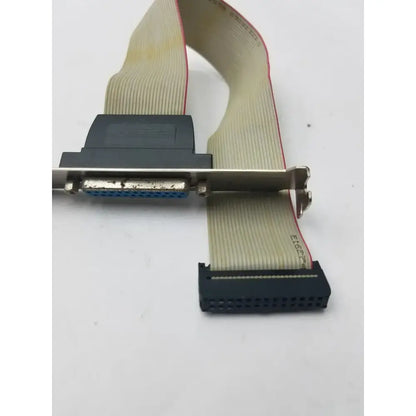 Unbranded Motherboard Parallel LPT Printer Port Cable Slot Bracket 25 Pin Socket Female Parallel LPT Port Bracket Cable, second-hand product photo 2