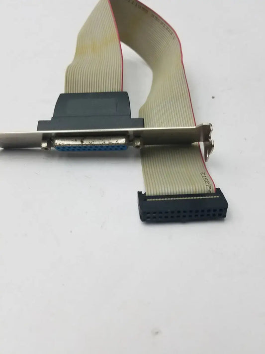 Unbranded Motherboard Parallel LPT Printer Port Cable Slot Bracket 25 Pin Socket Female Parallel LPT Port Bracket Cable, second-hand product photo 1