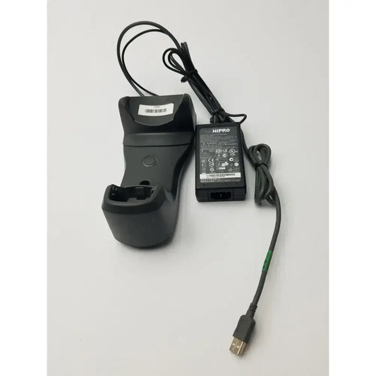 Motorola Symbol Barcode Scanner STB2078 With HIPRO HP02040D43 Barcode Scanner Cradle, second-hand product photo 1