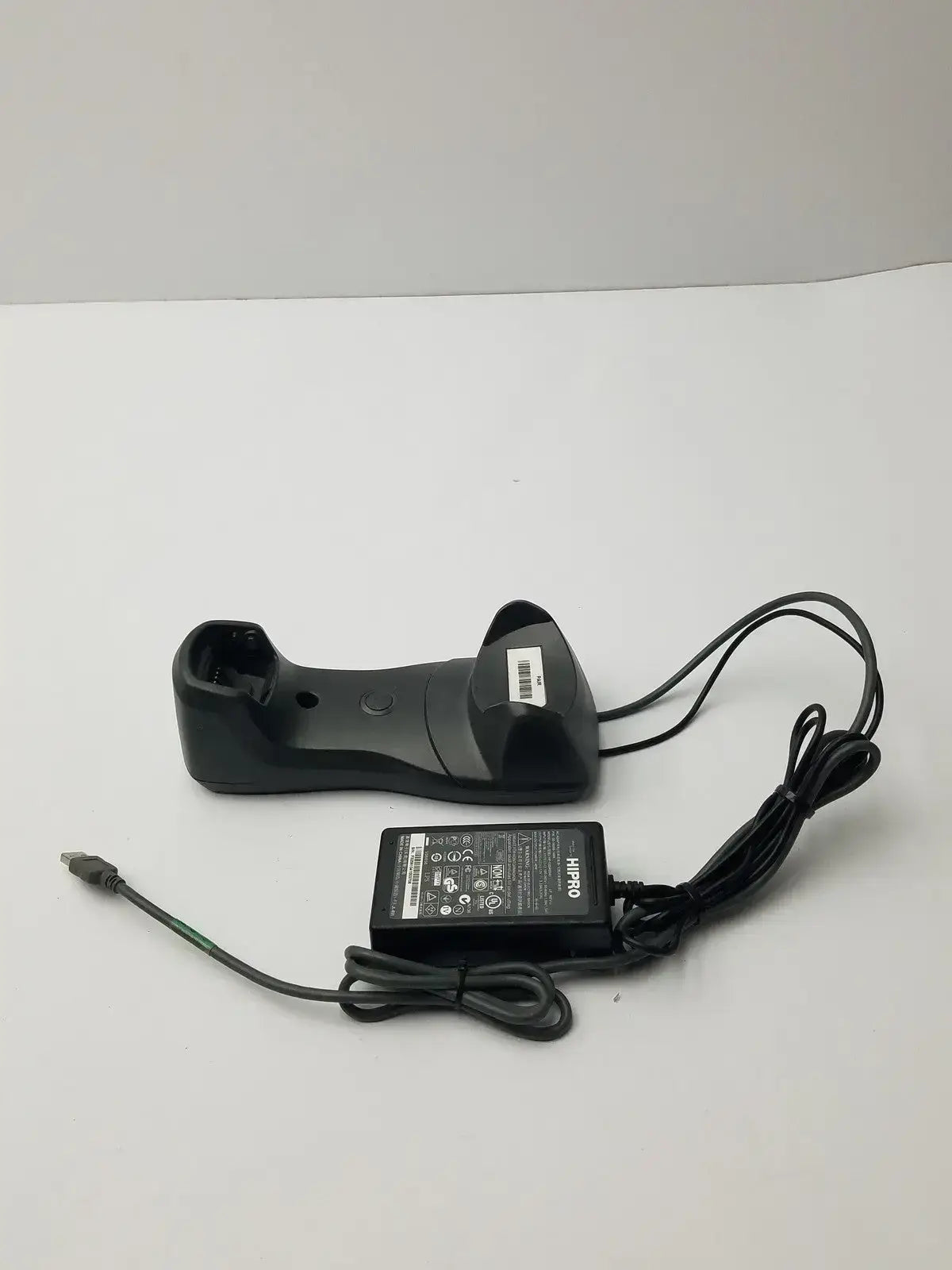 Motorola Symbol Barcode Scanner STB2078 With HIPRO HP02040D43 Barcode Scanner Cradle, second-hand product photo 2