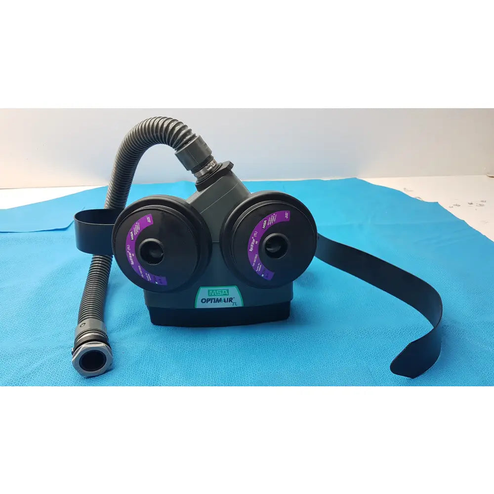 MSA 10074725 OptimAir TL PAPR Powered Air Purifying Respirator With Hose & Belt - Powered Air Purifying Respirator