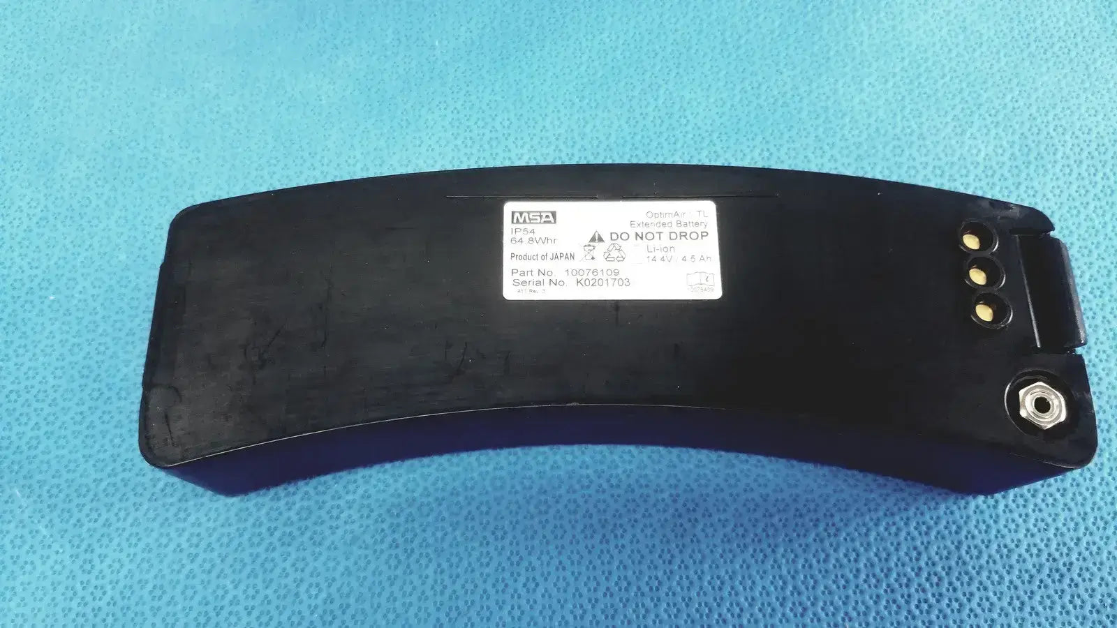 MSA OptimAir TL Blower 10077486 with Battery 10076109 PAPR Blower Unit, second-hand product photo 9