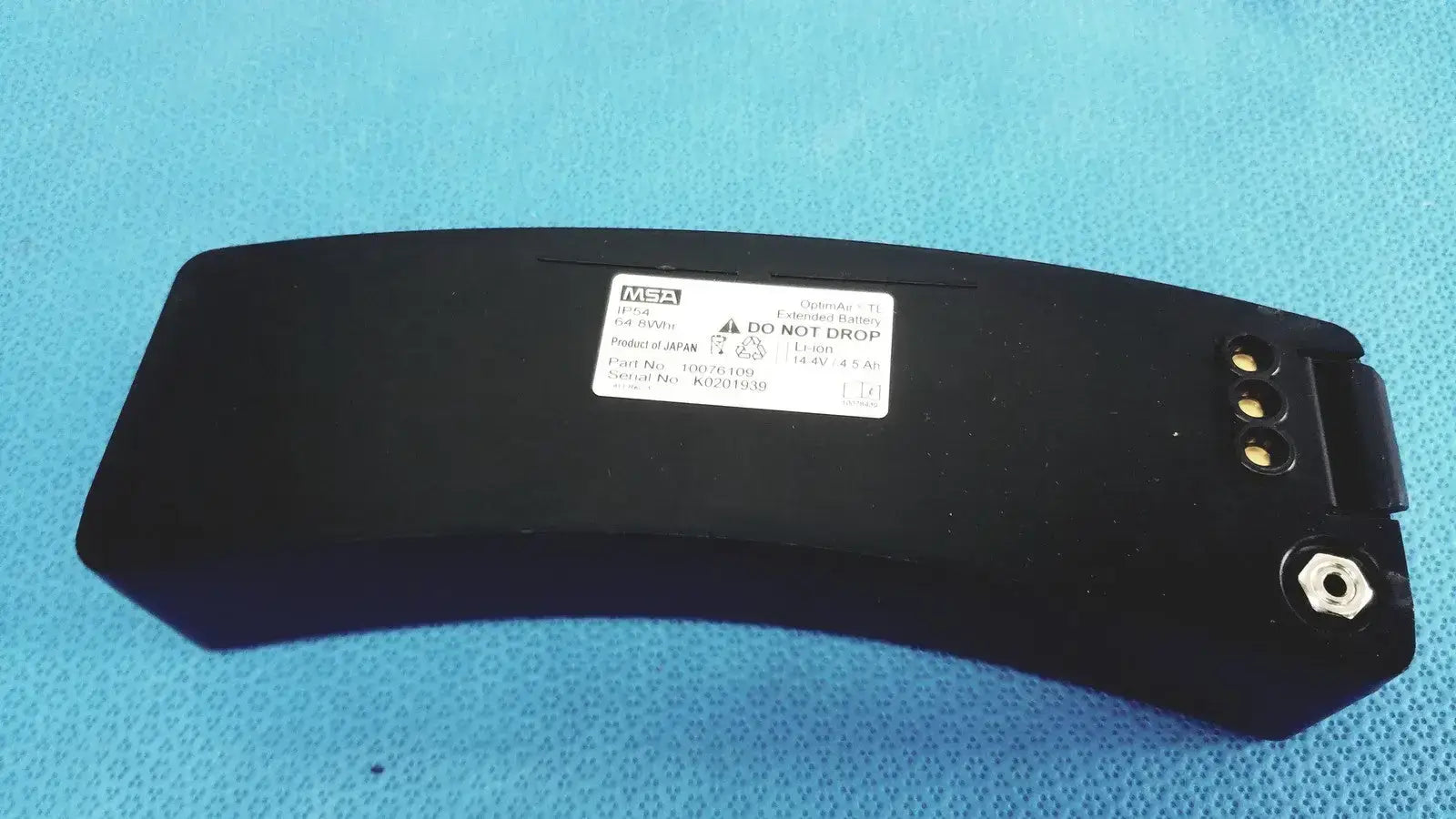 MSA OptimAir TL Extended Life Battery 10078109 14.4V 4.5Ah Battery, second-hand product photo 1