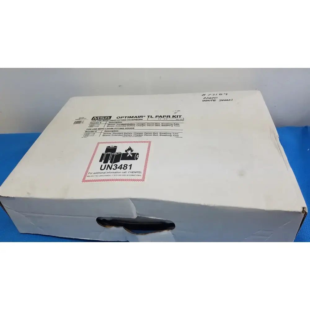 MSA OPTIMAIR TL PAPR KIT For Respirator Facepieces 10081114 Powered Air-Purifying Respirator Kit, second-hand product photo 11