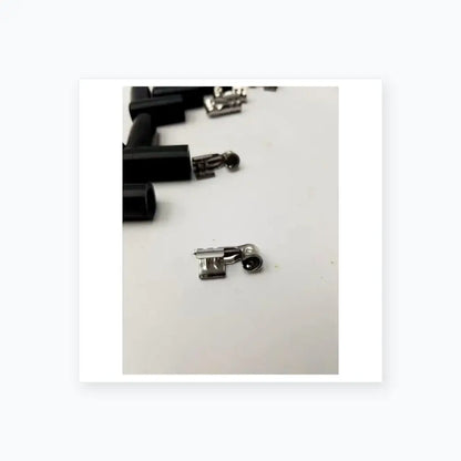 MSD Ignition Spark Plug Wire Terminals & Black 90 Degree Right/Left Angle Boots Ignition Wire Terminals and Boots, second-hand product photo 10