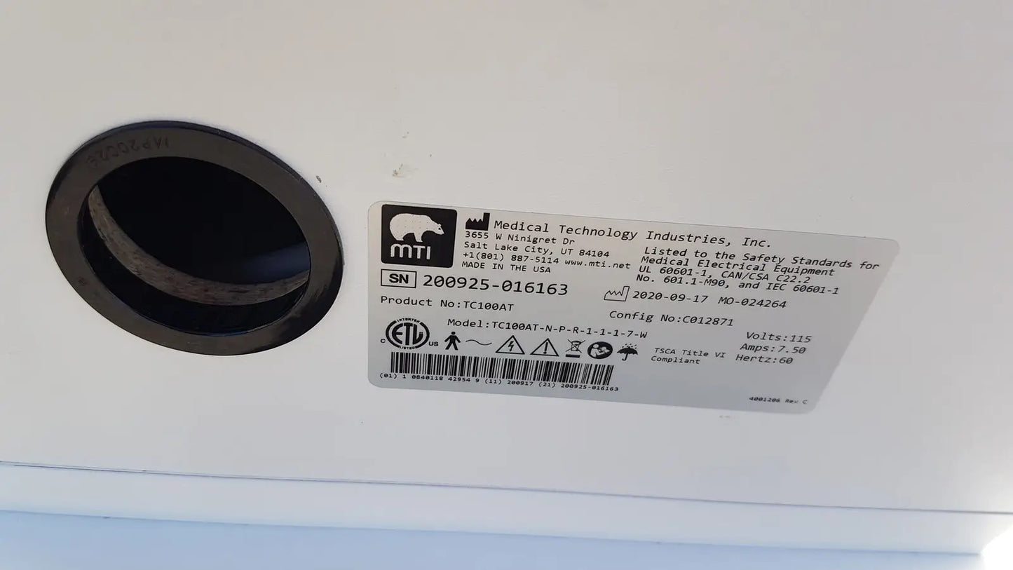 MTI Treatment Cabinet Product No TC100AT Treatment Cabinet, second-hand product photo 23