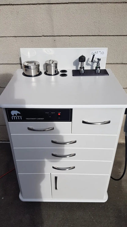 MTI Treatment Cabinet Product No: TC100AT With Extras Treatment Cabinet, second-hand product photo 1