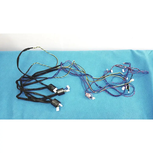 Generic Multi-Color Wire Harness Cable with Ferrite Bead 6-Pin & 4-Pin Connectors Medical Cable Harness, second-hand product photo 1