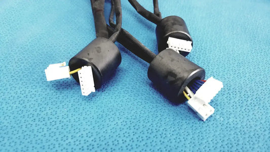 Generic Multi-Color Wire Harness Cable with Ferrite Bead 6-Pin & 4-Pin Connectors Medical Cable Harness, second-hand product photo 2