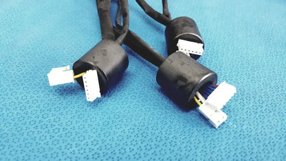 Generic Multi-Color Wire Harness Cable with Ferrite Bead 6-Pin & 4-Pin Connectors Medical Cable Harness, second-hand product photo 2