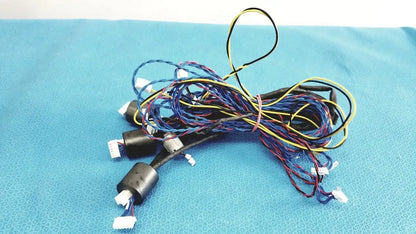 Generic Multi-Color Wire Harness Cable with Ferrite Bead 6-Pin & 4-Pin Connectors Medical Cable Harness, second-hand product photo 9
