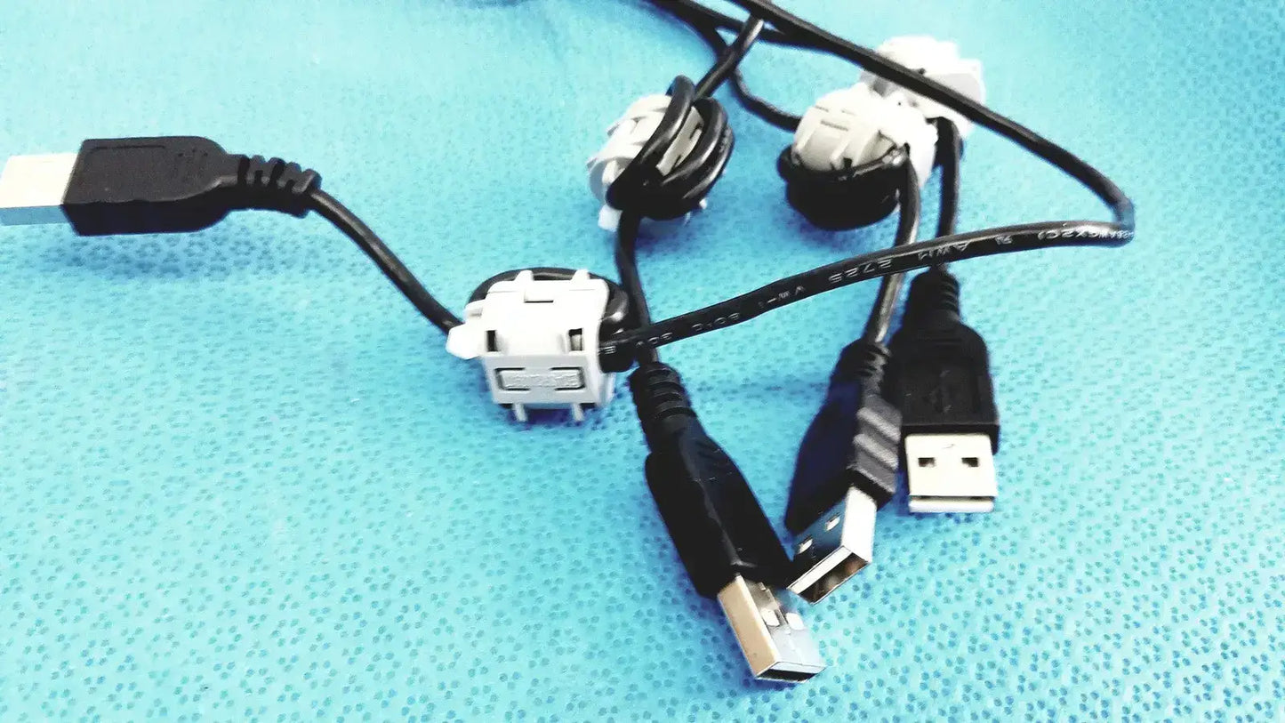 Vendor Unknown - MANUAL REVIEW Multi-Connector PC Cables – USB Mini-B to USB-A & Other Connectors - Lot of 4 USB Cable, second-hand product photo 4