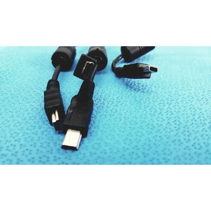 Vendor Unknown - MANUAL REVIEW Multi-Connector PC Cables – USB Mini-B to USB-A & Other Connectors - Lot of 4 USB Cable, second-hand product photo 3