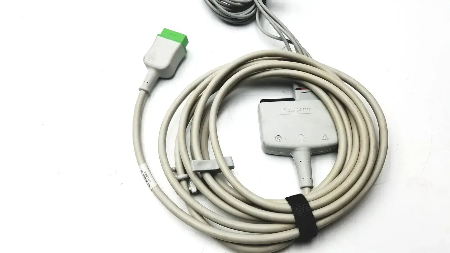 MULTI-LINK ECG Care Cable & Leadwire REF - 2017006-001 ECG Care Cable & Leadwire, as-is (for parts) product photo 4