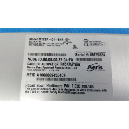 MultiTech Multimodem rCell Intelligent Wireless Ethernet Router MTCBA-C1-EN2 Wireless Ethernet Router, second-hand product photo 3