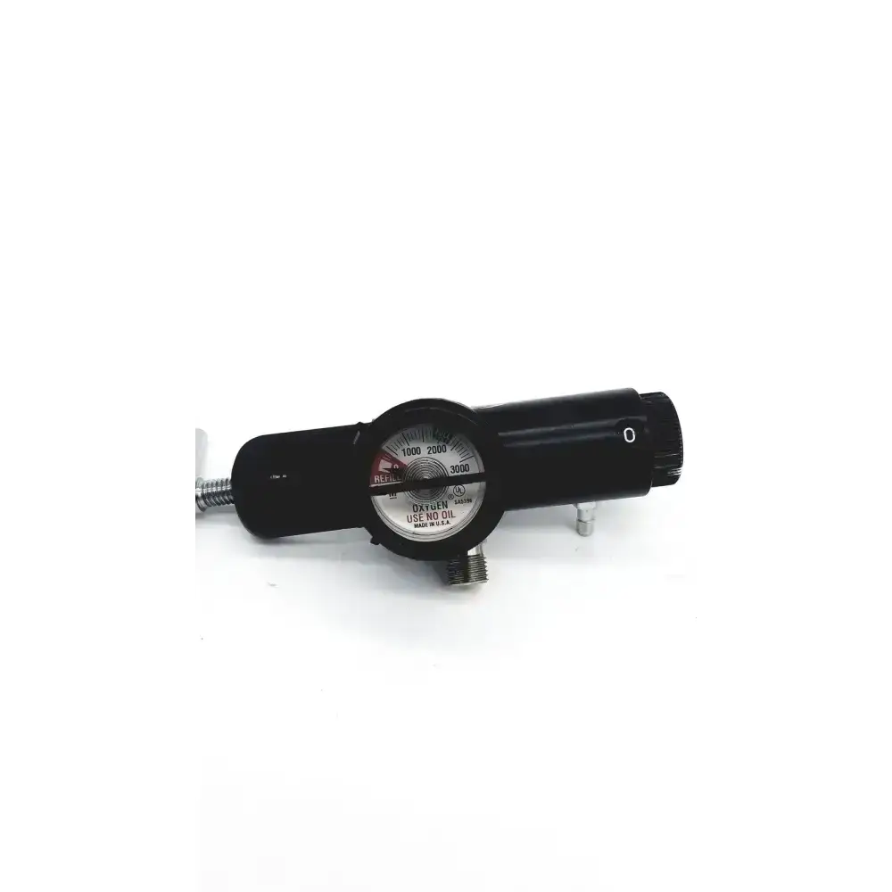 MXPRO 3625-R-1 Oxygen Regulator Flowmeter 50 PSI Oxygen Regulator Flowmeter, second-hand product photo 4