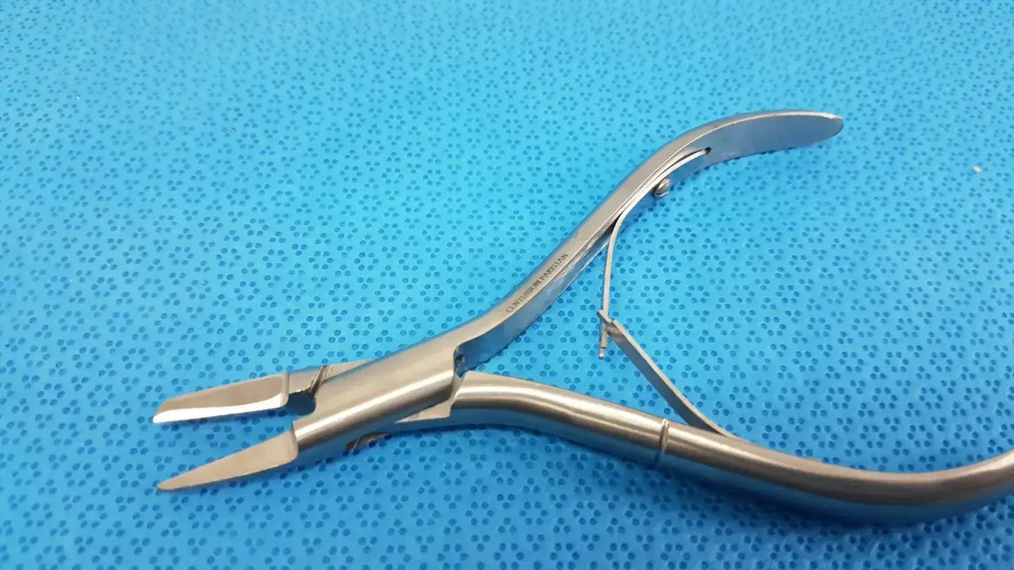 Centurion Pakistan Nail Nipper Straight Edge 5" – Podiatry Surgical Stainless Steel Tool Nail Nipper, second-hand product photo 14