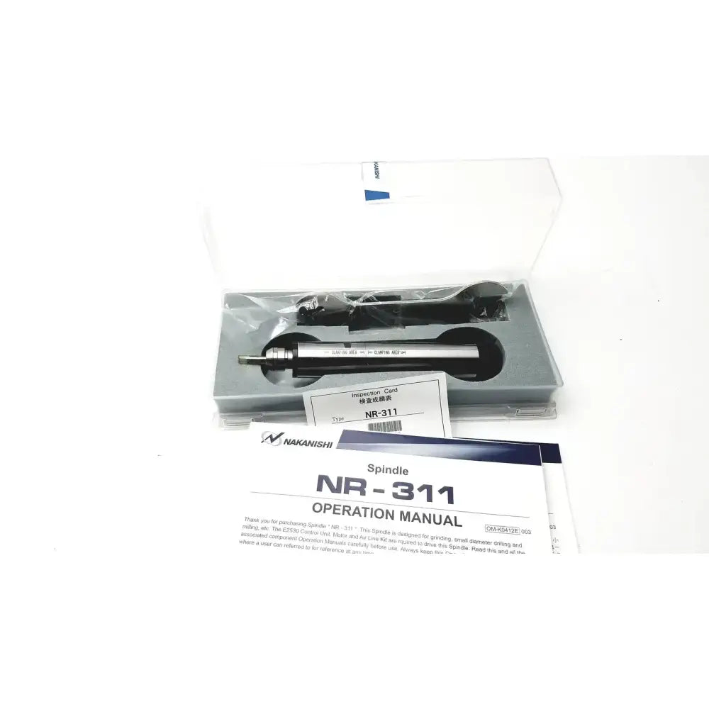 NAKANISHI MSS-2524 RA Air Motor Spindle Air Motor Spindle, as-is (for parts) product photo 1