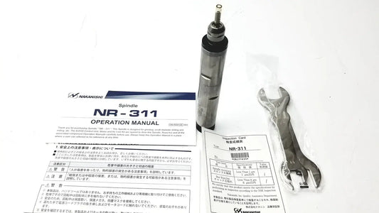 NAKANISHI MSS-2524 RA Air Motor Spindle Air Motor Spindle, as-is (for parts) product photo 2