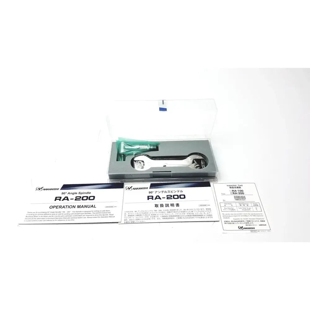 Nakanishi RA-200 Angle Spindle Medical Equipment Part, second-hand product photo 1