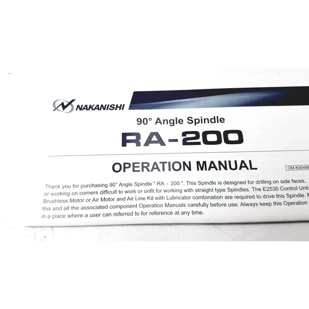 Nakanishi RA-200 Angle Spindle Medical Equipment Part, second-hand product photo 15