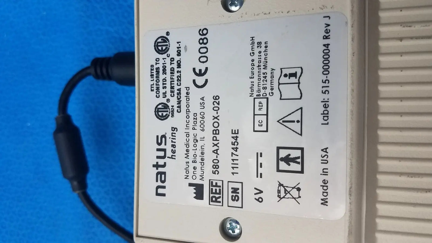 Natus Bio-Logic AuDX Pro Hearing Screening System OAE Tester Device OAE Hearing Screening System, second-hand product photo 3