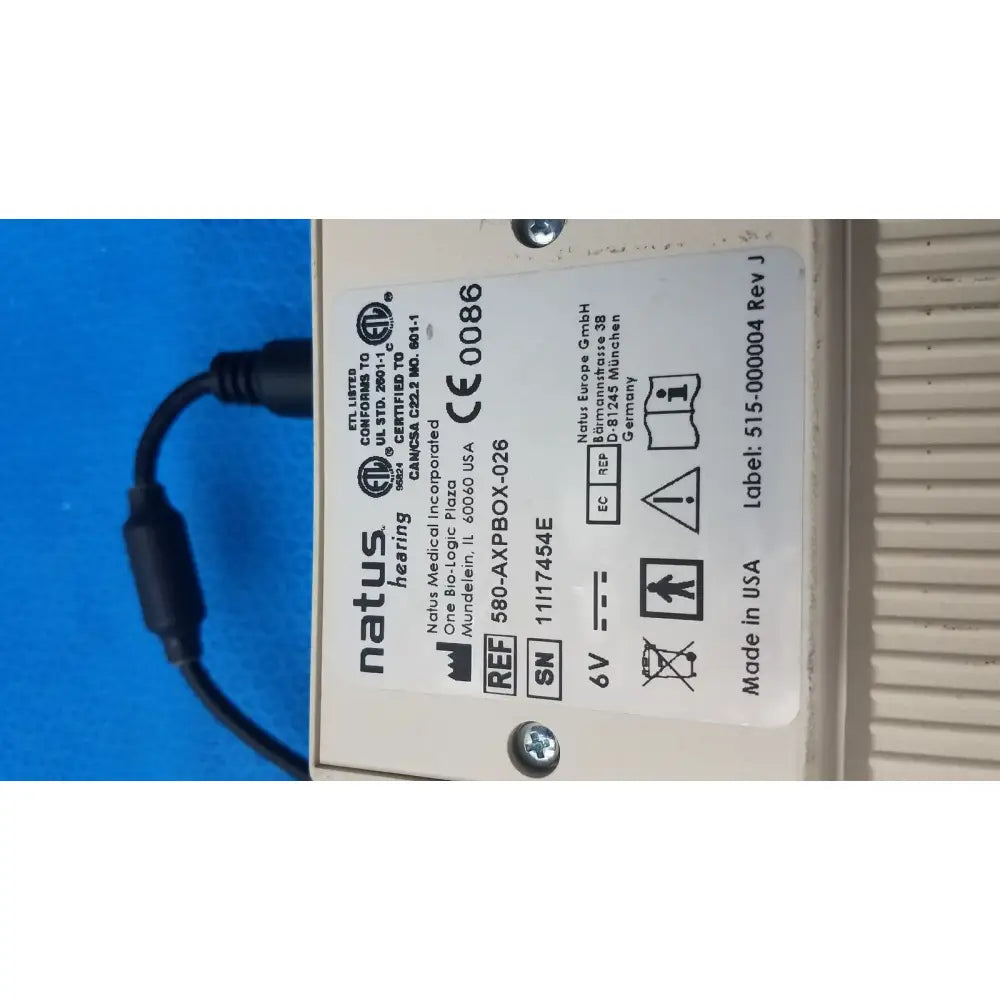 Natus Bio-Logic AuDX Pro Hearing Screening System OAE Tester Device OAE Hearing Screening System, second-hand product photo 3