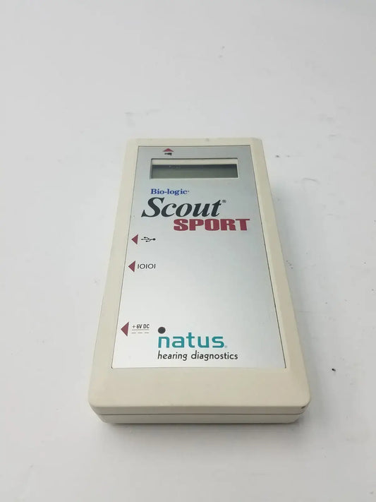Natus Bio-logic Scout Sport ABR Hearing Screener Device REF 580-SPBOX1001 ABR/OAE Hearing Screener, as-is (for parts) product photo 1