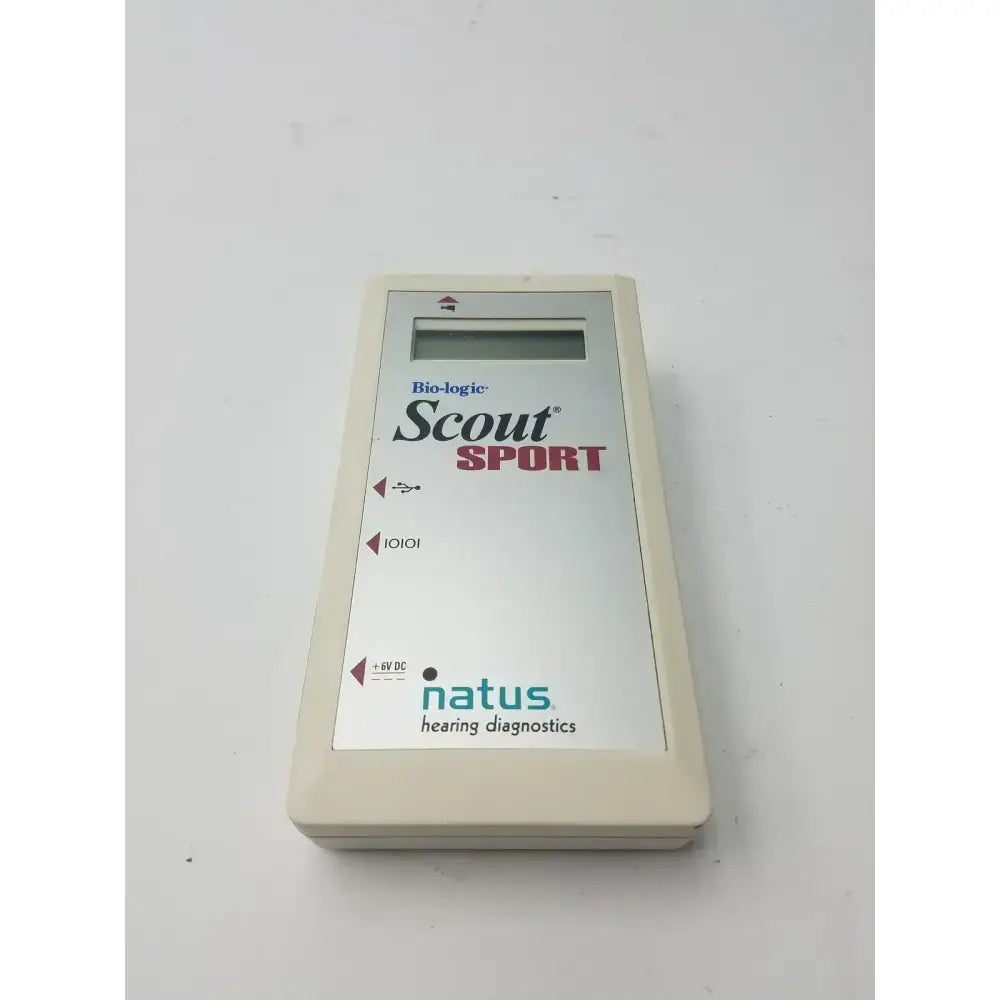 Natus Bio-logic Scout Sport ABR Hearing Screener Device REF 580-SPBOX1001 ABR/OAE Hearing Screener, as-is (for parts) product photo 5