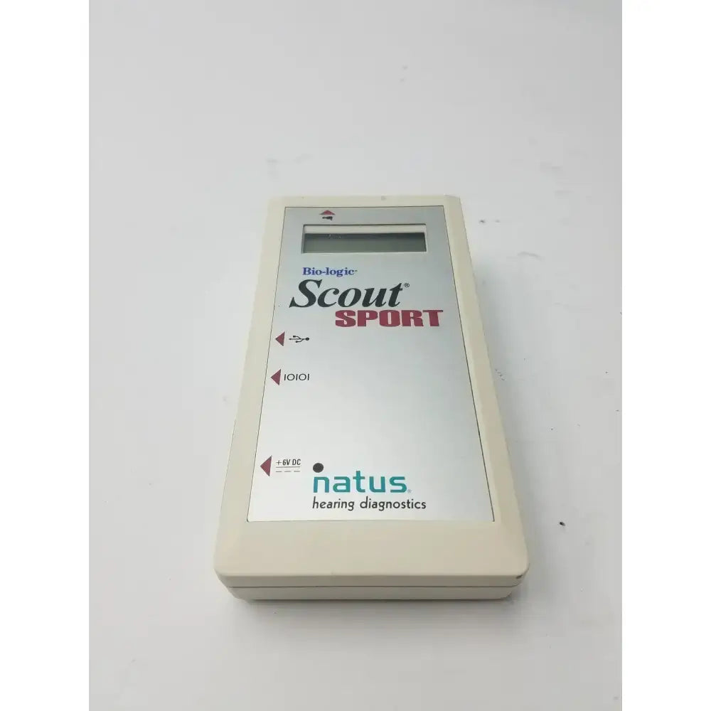 Natus Bio-logic Scout Sport ABR Hearing Screener Device REF 580-SPBOX1001 ABR/OAE Hearing Screener, as-is (for parts) product photo 1