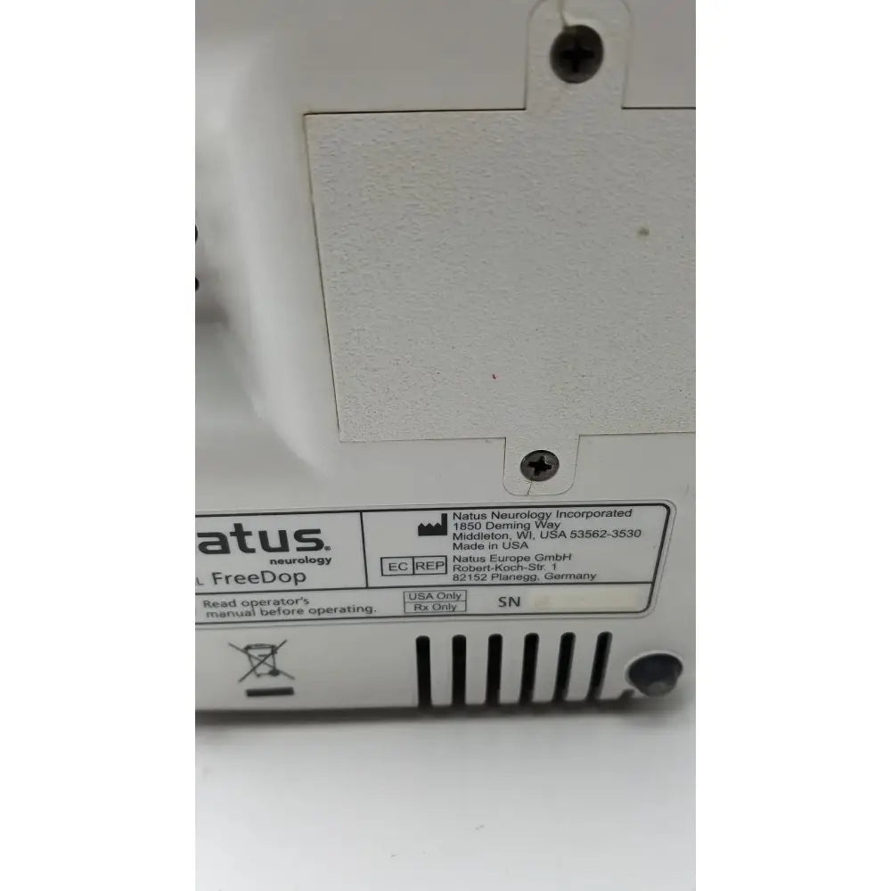 Natus Neurology FreeDop Doppler Accessory, as-is (for parts) product photo 7