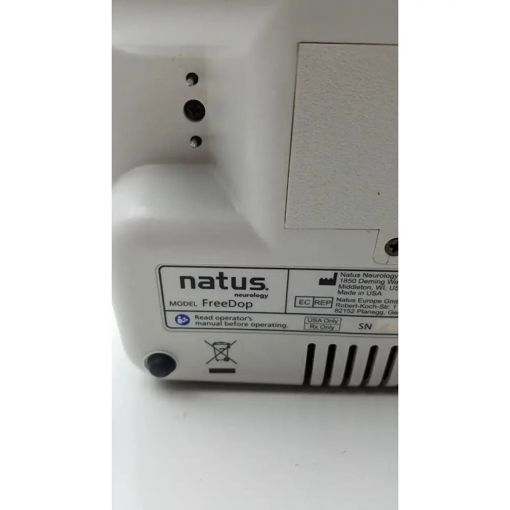Natus Neurology FreeDop Doppler Accessory, as-is (for parts) product photo 6
