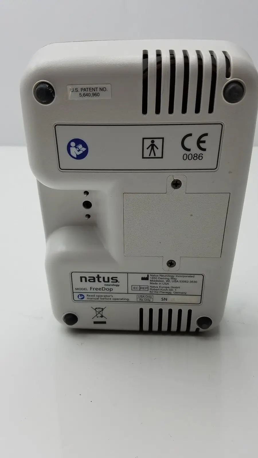 Natus Neurology FreeDop Doppler Accessory, as-is (for parts) product photo 5