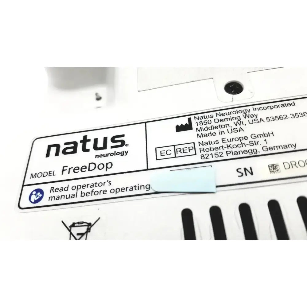 Natus Neurology Freedop DR00128 Medical Equipment Accessory, second-hand product photo 6