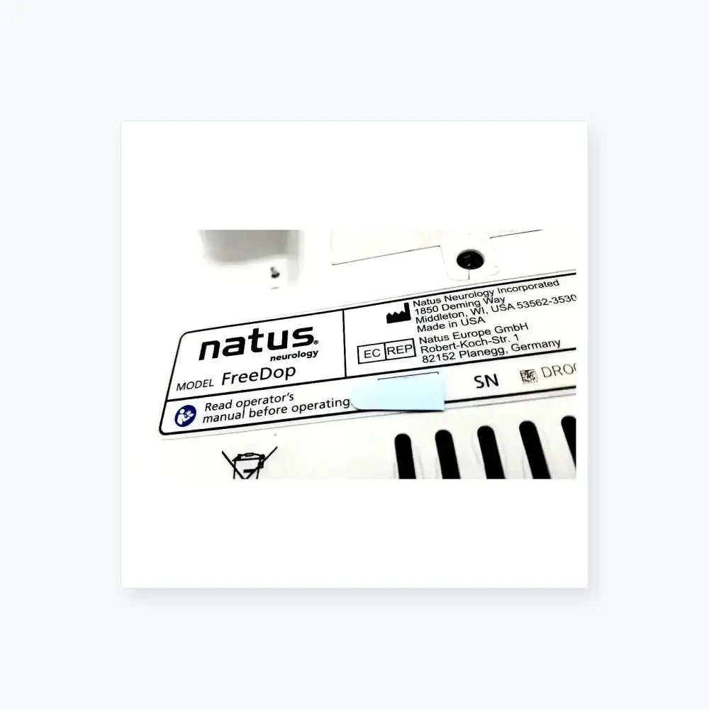 Natus Neurology Freedop DR00128 Medical Equipment Accessory, second-hand product photo 6