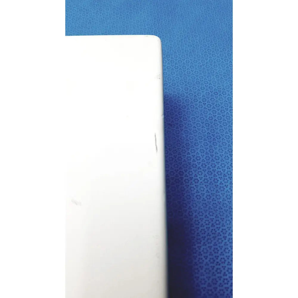 White rectangular tablet with rounded edges displaying natus ultrapro s100 unit control panel interface