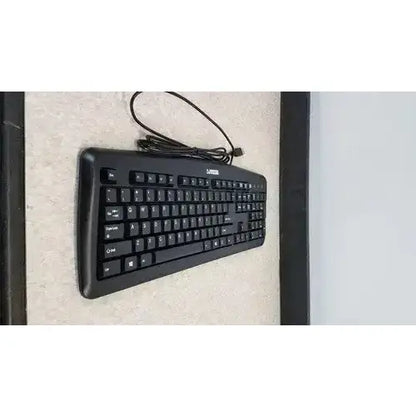 NCS USB KU-0325 USB Wired Plug and Play PC Computer Keyboard - Black Keyboard, second-hand product photo 4
