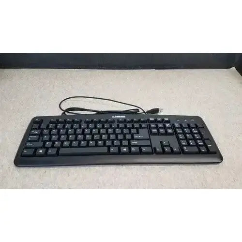 NCS USB KU-0325 USB Wired Plug and Play PC Computer Keyboard - Black Keyboard, second-hand product photo 5