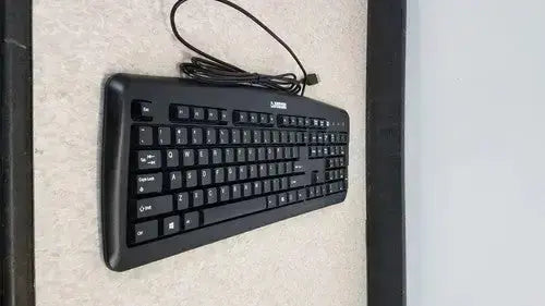 NCS USB KU-0325 USB Wired Plug and Play PC Computer Keyboard - Black Keyboard, second-hand product photo 4