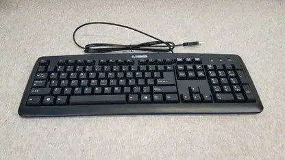 NCS USB KU-0325 USB Wired Plug and Play PC Computer Keyboard - Black Keyboard, second-hand product photo 2