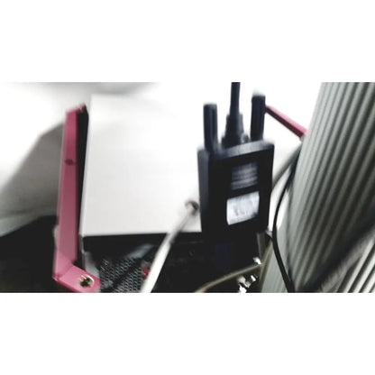 Black wireless router with three antennas for nec laborie aquarius ct urodynamic analyzer with multisync lcd and extras